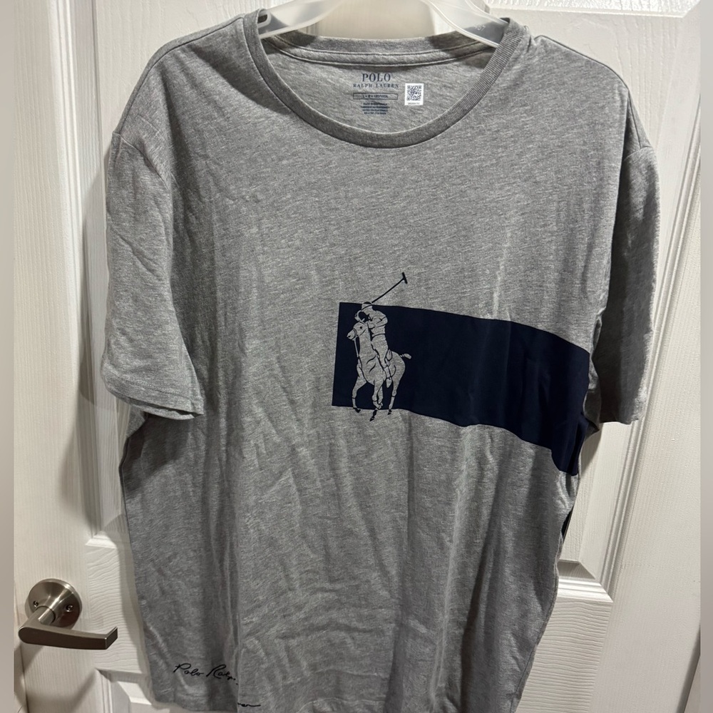 🩶💙🩶💙Gray and blue new Ralph Lauren polo t-shirt